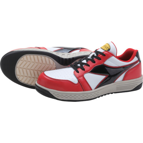 Diadora [Sold out and discontinued] Safety work shoes Grave Red/White/Black 23.0cm GR312-230 1 pair
