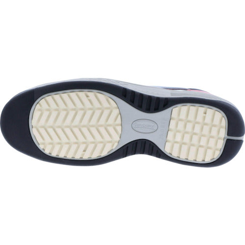 디아도라 【매진 폐번】 안전 작업 신발 그레이브 레드 / 화이트 / 블랙 24.0 cm GR312-240 1 다리