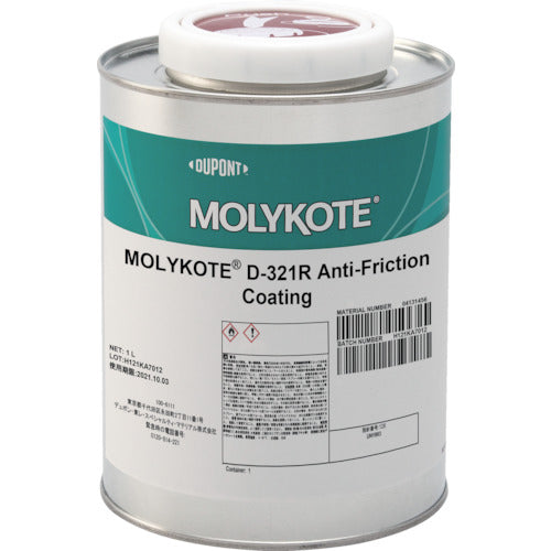 Molycoat Dry Coating D-321R Dry Coating Lubricant 1L D321R-10 1 pc