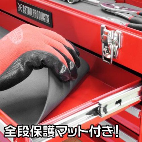 아스트로 제품 툴박스 3단 베어링 레드 TB763 2003000007633 1개