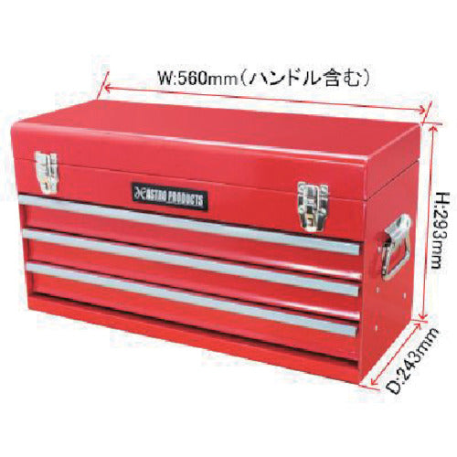 아스트로 제품 툴박스 3단 베어링 레드 TB763 2003000007633 1개