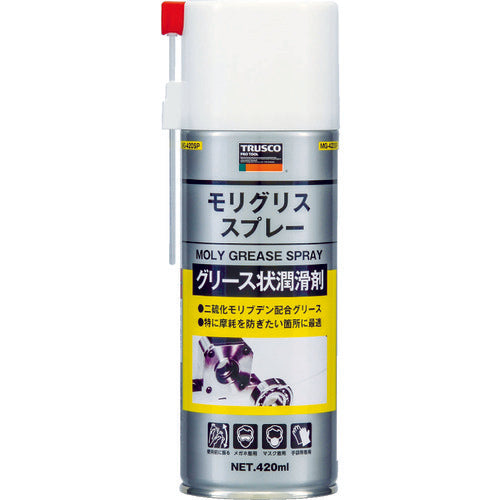 TRUSCO 모리그리스 스프레이 420ml MG-420SP 1개