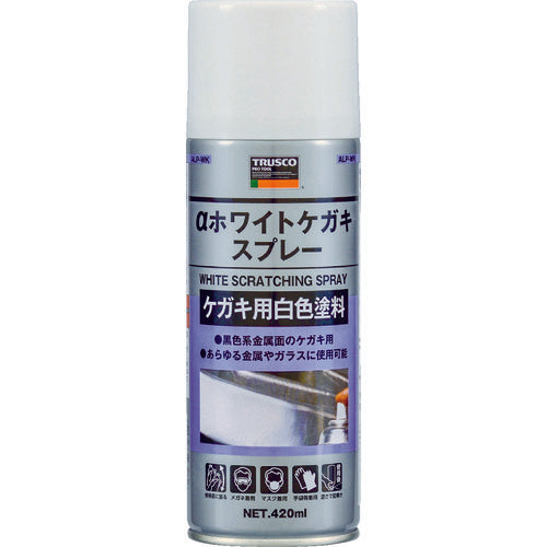 TRUSCO 화이트 부스러기 스프레이 420ml ALP-WK 1개