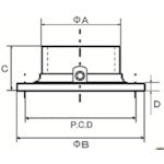 フジテック　アルミソケット３２ｍｍ（ネジ止め付）　B-30146　1 個