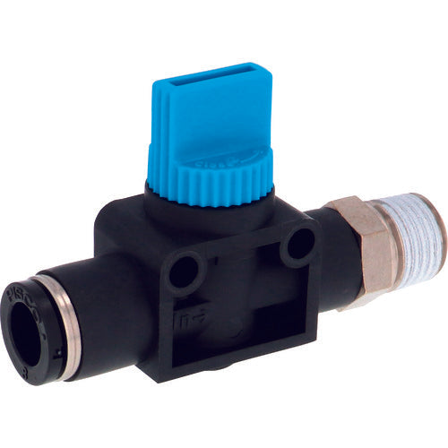 PISCO 핸드 밸브 스트레이트 A2 방향 밸브 튜브 8 출력 R1/4 HV8-02-2 1개