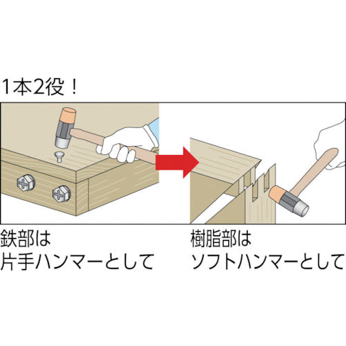 OH Part 2 Soft Hammer Replacement Head for #3/4 and #1 OH-35H 1 piece