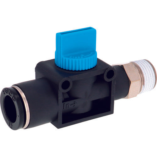 PISCO 핸드 밸브 스트레이트 A3 방향 밸브 튜브 12 출력 R3/8 HV12-03 1개