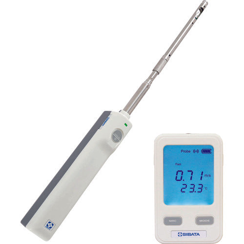 ＳＩＢＡＴＡ　ワイヤレス風速・温度計　ＩＳＡ−１０１　080280-101　1台
