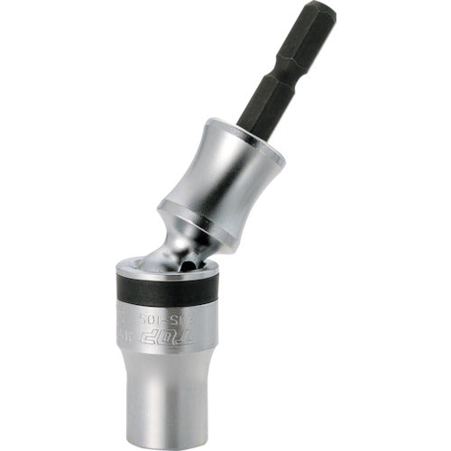 ＴＯＰ　電動ドリル用ユニバーサルショートソケット　対辺１０ｍｍ　EUS-10S　1 個