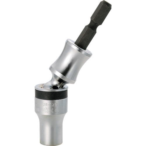 ＴＯＰ　電動ドリル用ユニバーサルショートソケット　対辺８ｍｍ　EUS-8S　1 個