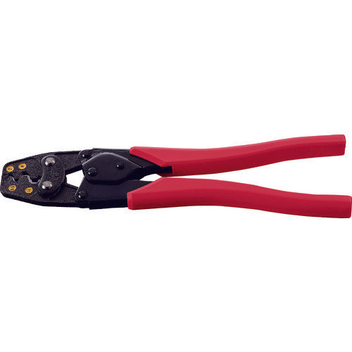 エビ　裸圧着端子用圧着工具　使用範囲２・５．５・８・１４　AK19A　1 丁