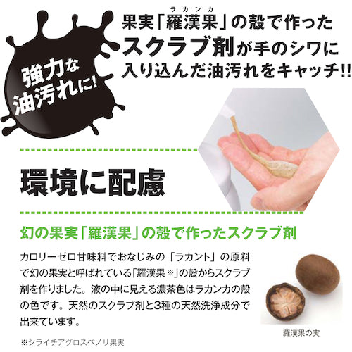 Saraya Plant-Based Scrub Hand Soap Scrubin N 17kg Octagonal BIB 23157 1pc