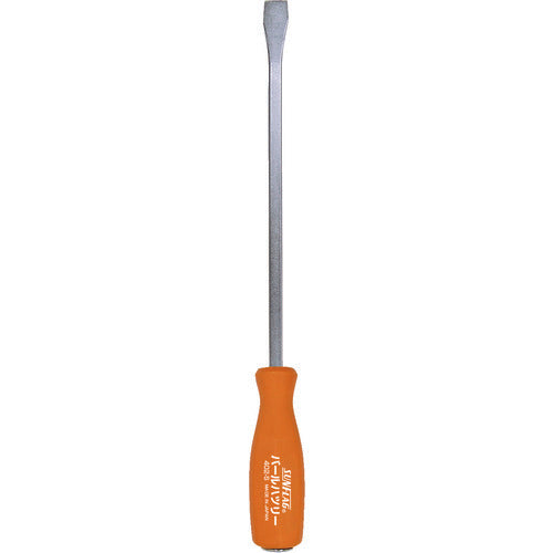 サンフラッグ　タガネ　バールハツリーロングストレートタイプ　刃先幅１５×軸長２４５×全長３７０ｍｍ　402-S　1本