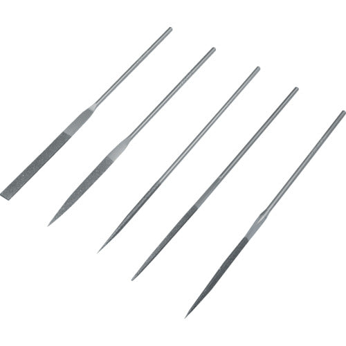 エビ　ダイヤモンドヤスリ（精密用）　８本組　５種類セット　S8-SET　1Ｓ