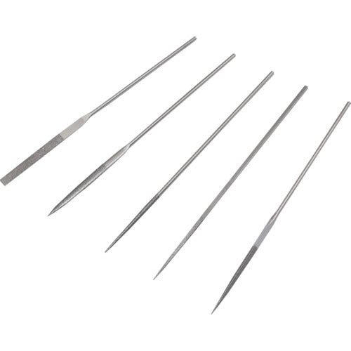 エビ　ダイヤモンドヤスリ（精密用）　１２本組　５種類セット　S12-SET　1Ｓ