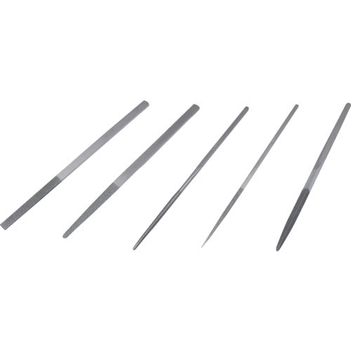 エビ　ダイヤモンドヤスリ（鉄工用）　８本組　５種類セット　K8-SET　1 Ｓ