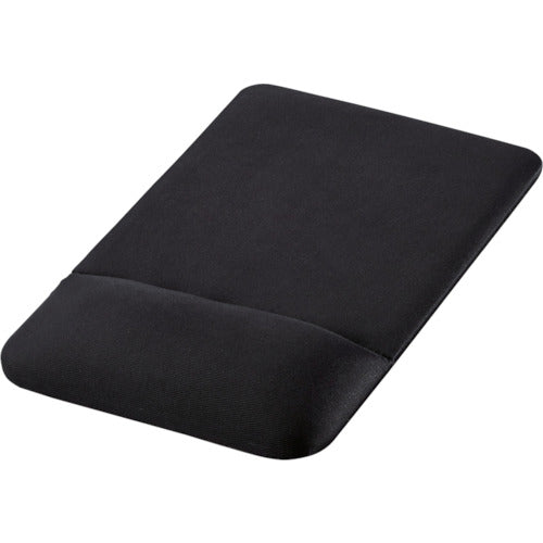 ELECOM 부드럽고 부드러운 마우스 패드 리스트 레스트 첨부 블랙 MP-FCBK 1개