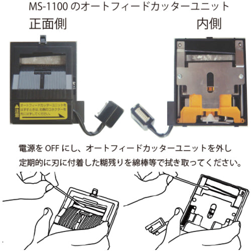 ＥＣＴ　電子テープカッター　使用テープ幅７〜５０ｍｍ　MS-1100　1台