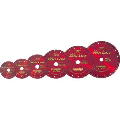 エビ　ダイヤモンドカッター　ウェーブレーザー（乾式）　３０４ｍｍ穴径３０．５ｍｍ　WL305305　1 枚