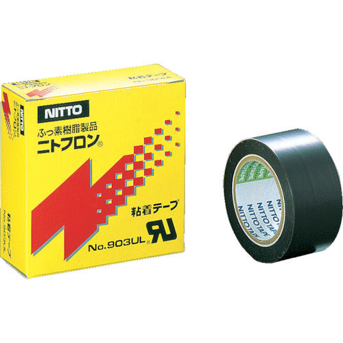 Nitto Fluoroplastic Adhesive Tape Nitoflon Adhesive Tape No. 903UL 0.08mm x 38mm x 10m 903X08X38 1 roll