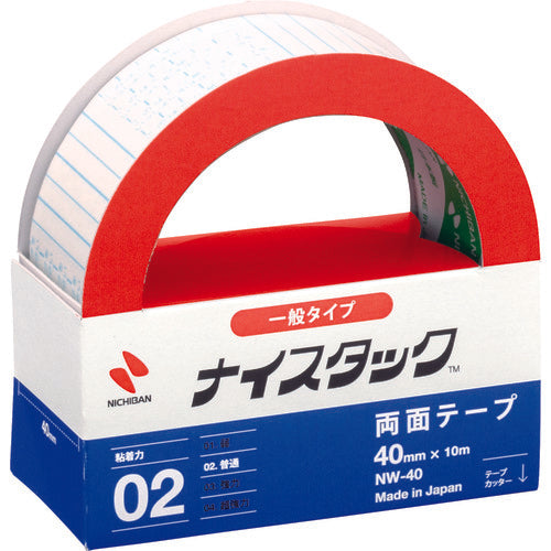 Nichiban Double-Sided Tape Nicetack NW-40 40mm x 10m NW-40 1 Roll