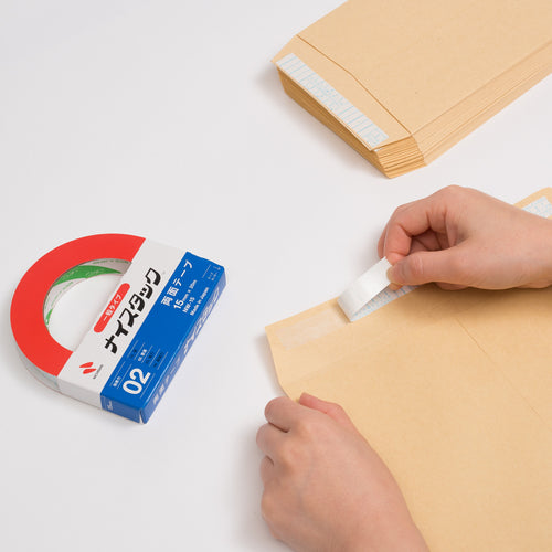 Nichiban Double-Sided Tape Nicetack NWBB-40 40mm x 20m (3 large rolls) NWBB-40 1 box