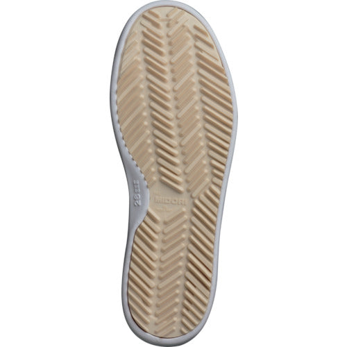 미도리 안전 분말 직장 전용 선심들이 내활 작업 신발 코나 그립 CG-600 화이트 25.5 CM CG-600-W-25.5 1 다리