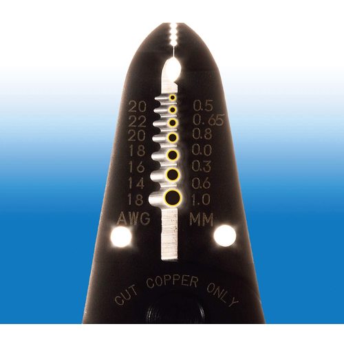 ＶＥＳＳＥＬ　ワイヤーストリッパー　Ｎｏ．３５００Ｅ−２（単線・より線用）　3500E-2　1丁