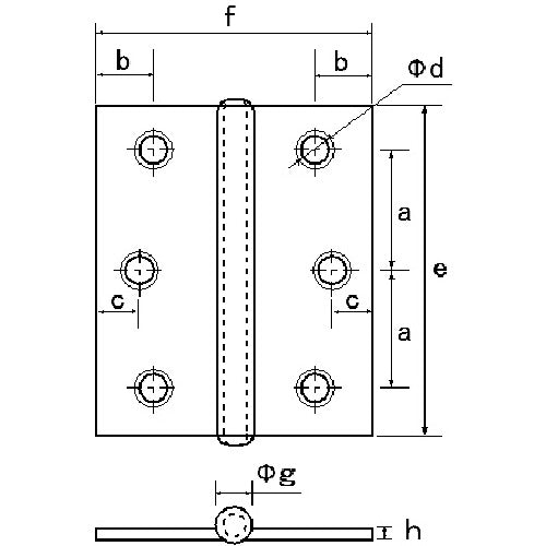 후지텍 칼라 정반 봉투들이(2장)・후구 64mm・골드 B-11044 1봉