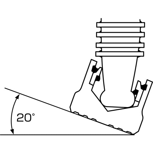 EBI B-type mantis clamp 300mm B300 1 piece