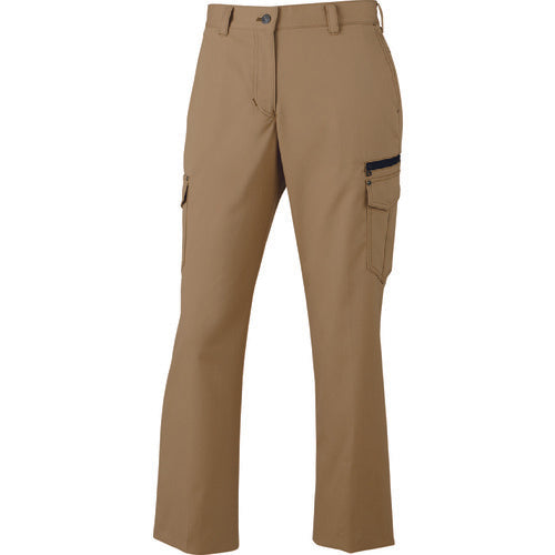 Z-DRAGON Stretch Women's Cargo Pants, Waist 59, Camel, 71016-134-59, 1 pc