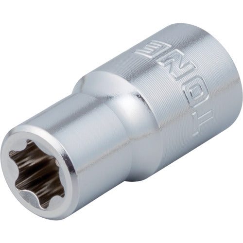 TONE E형 토크스 소켓 호칭 NO. E8 삽입각 6.35mm 2TX-E08 1개