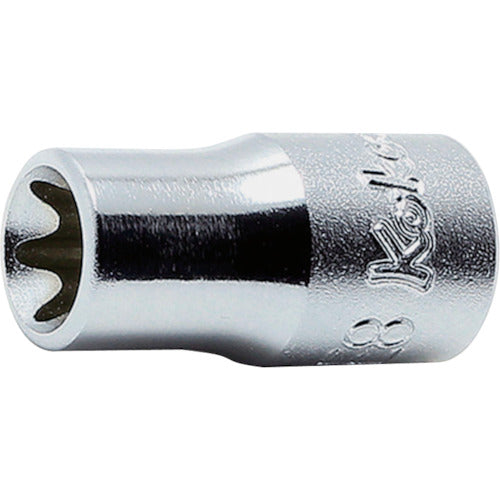 Ko-ken Torx 소켓 삽입각 6.35mm 대변 E12 2425-E12 1개