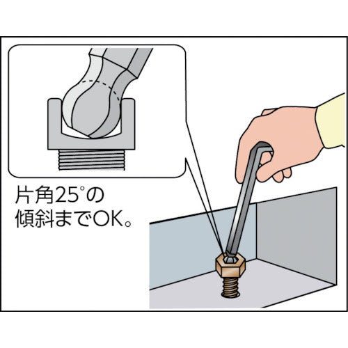 ＴＲＵＳＣＯ　ボールポイント六角棒レンチ　２．０ｍｍ　GXB-20　1 本