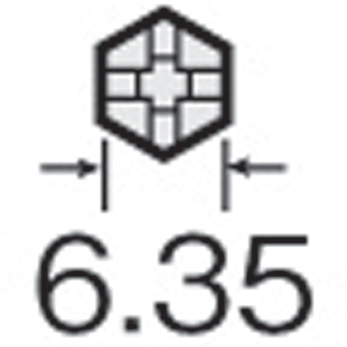 ＶＥＳＳＥＬ　両頭ビット磁気入ＭＡ１４＋１Ｘ４５Ｈ　MA14-145H　10本