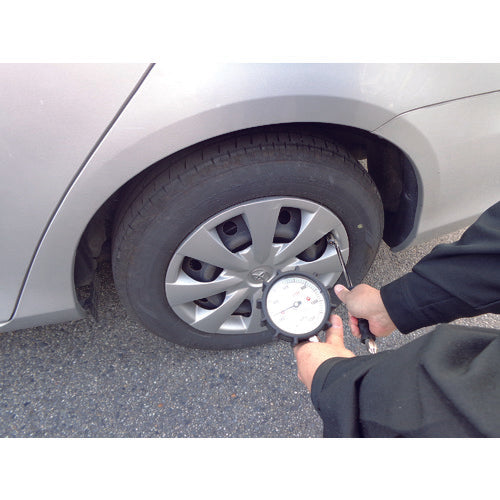 핫코 타이어 게이지 (측정용) 승용차용 AD-306 1대