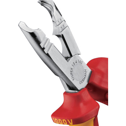ＫＮＩＰＥＸ　ニッパー機能付きワイヤストリッパー（絶縁タイプ）　１６５ｍｍ　1346-165　1丁