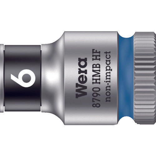 Wera 8790 HMB HF socket 3/8 6.0mm 003740 1 piece
