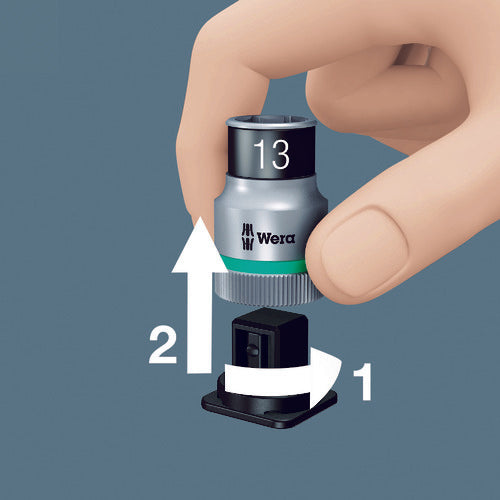 Wera 8790 HMB HF socket 3/8 6.0mm 003740 1 piece