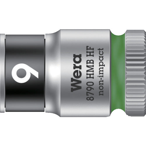 Wera 8790 HMB HF socket 3/8 9.0mm 003743 1 piece