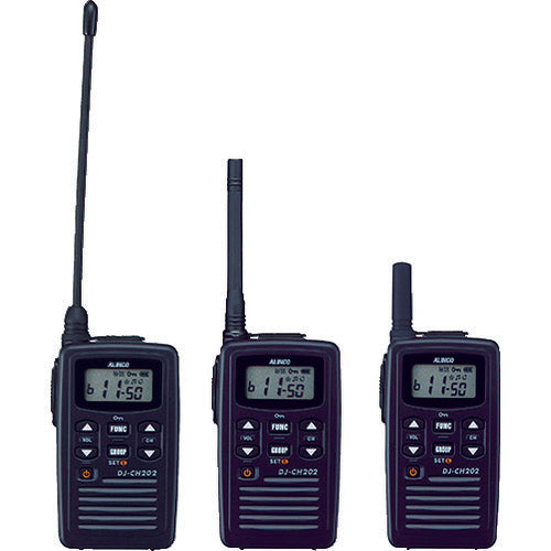 アルインコ　特定小電力トランシーバー　ショートアンテナタイプ　DJCH202S　1 台