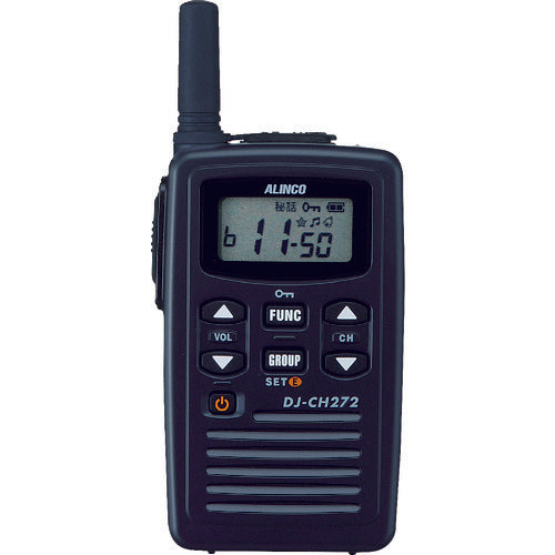 アルインコ　特定小電力トランシーバー　中継器対応・ショートアンテナタイプ　DJCH272S　1 台
