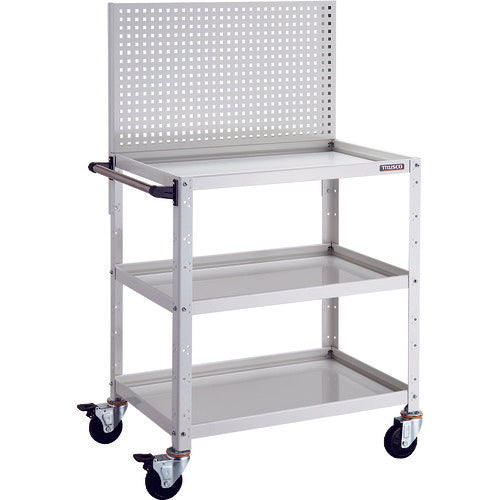 TRUSCO Tool Wagon Birdie Wagon Upper Punching Panel 750 x 500 x 1330 White BDW-P973-W 1 Unit