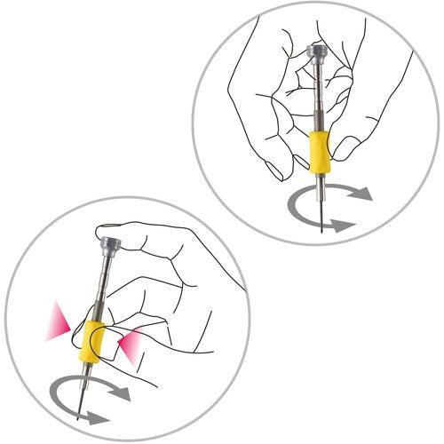 VESSEL 정밀 드라이버 (+)0000 전장 97mm TD-51 TD-51+0000 1개