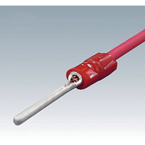 TRUSCO Environmentally Friendly Insulated Crimp Terminal Bar Type Stranded Wire 0.30-1.65mm2 (20 Pieces) T-TMEXTC1.25-16 1 PK