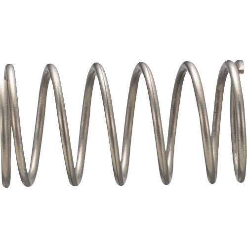 TRUSCO Steel Compression Coil Spring D9.6Xd1.6XL14.5 (5 pieces) TST-66173 1 PK