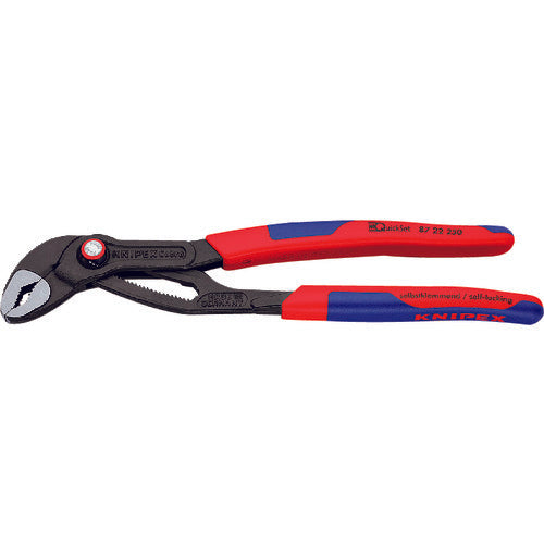 KNIPEX 워터 펌프 플라이어 코브라 퀵 세트 컴포트 핸들 250 mm 8722250 1 쵸