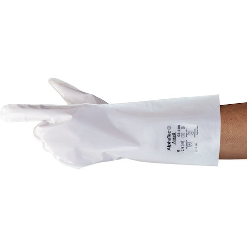 Ansell Solvent Resistant Work Gloves Alphatec 02-100 L 02-100-9 1 pair