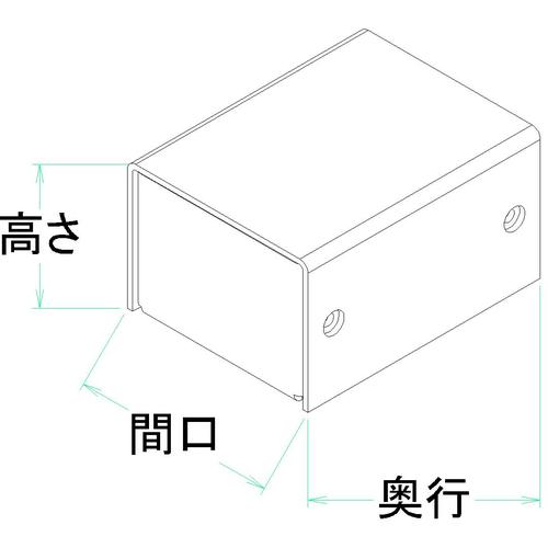 タカチ　アルミケース　５０×４０×７０　MB5-4-7　1個