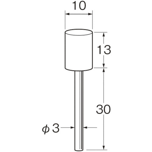 リューター　軸付砥石　G3216　1 袋